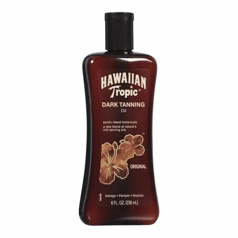 Hawaiian Tropic Huile de Bronzage Foncée – 236 ml My Store