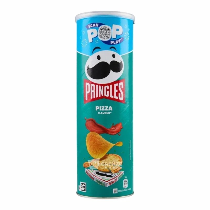 Pringles Pizza 175g – Chips au goût authentique de pizza italienne