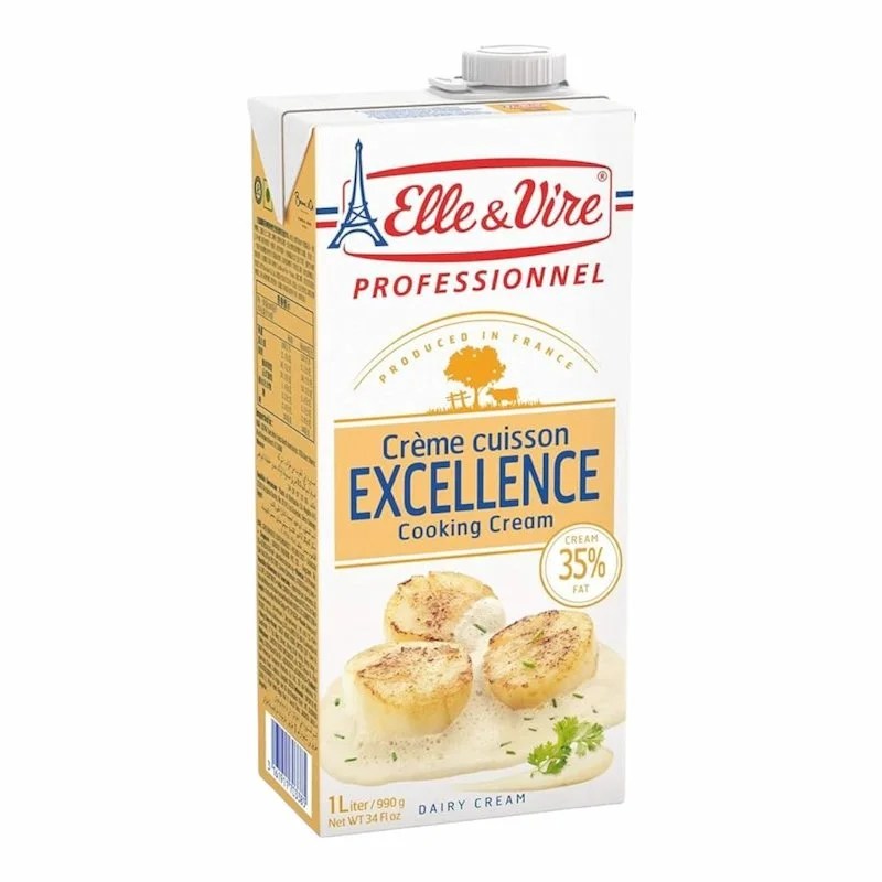 Elle Vire Creme de Cuisson Excellence 35,1% MG – 1L