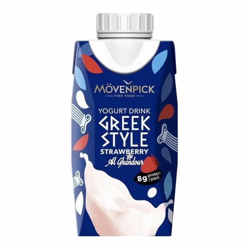 Movenpick Boisson au Yaourt Grec Saveur Fraise – 8g de Protéines – 250ml My Store