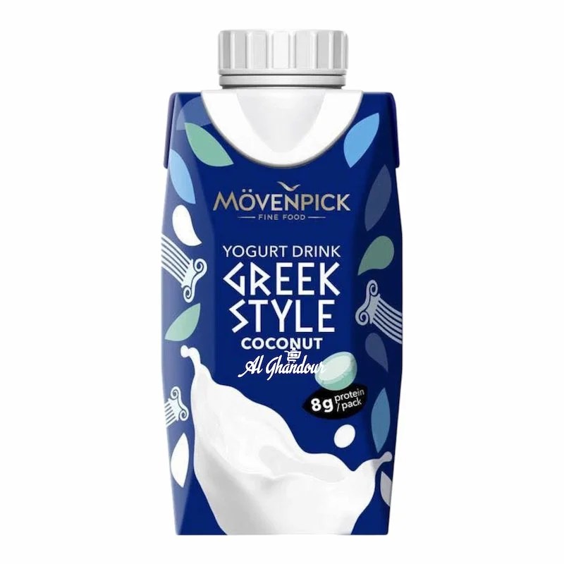 Movenpick Boisson au Yaourt Grec Saveur Noix de Coco – 8g de Proteines – 250ml
