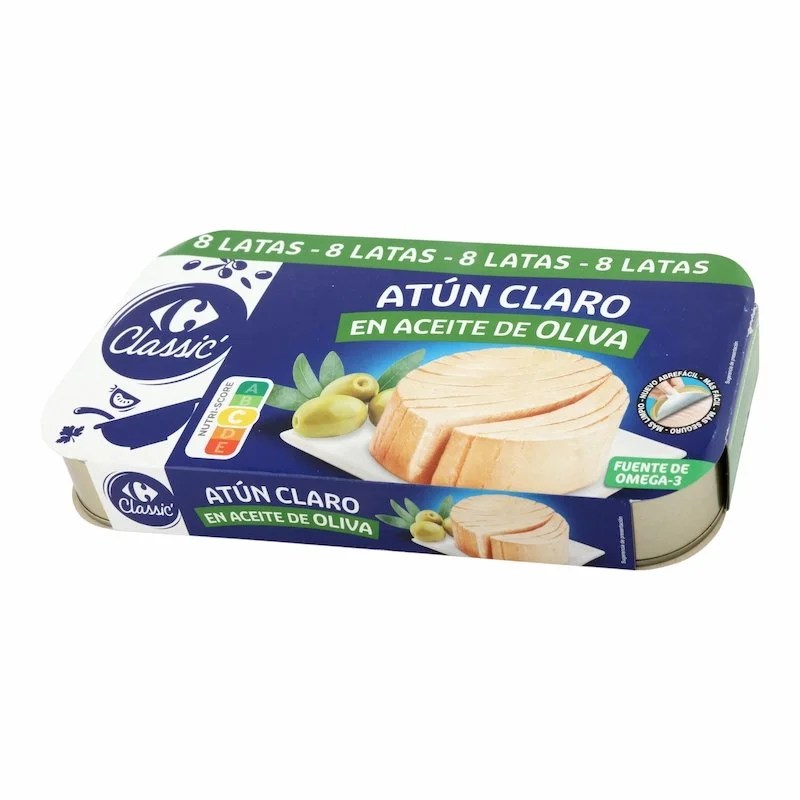 Classic Thon Claro en Huile d’Olive – 8×52g