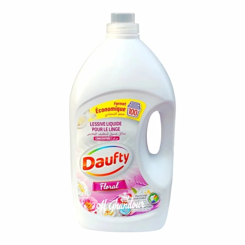 Daufty Detergent Gel Parfum Floral – 100 Lavages