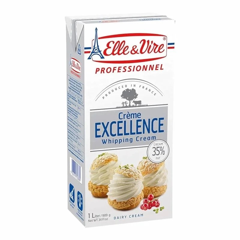 Elle Vire Excellence Creme a Fouetter 35% MG – 1L