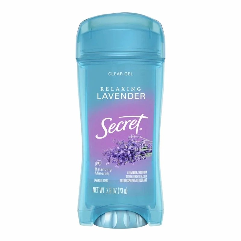 Secret Fresh Antiperspirant Deodorant Clear Gel Luxe Lavender – 73g