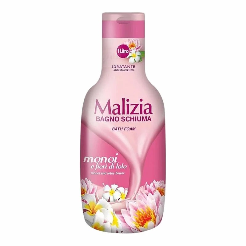 Malizia Gel Douche Monoi et Fleurs de Lotus – 1L