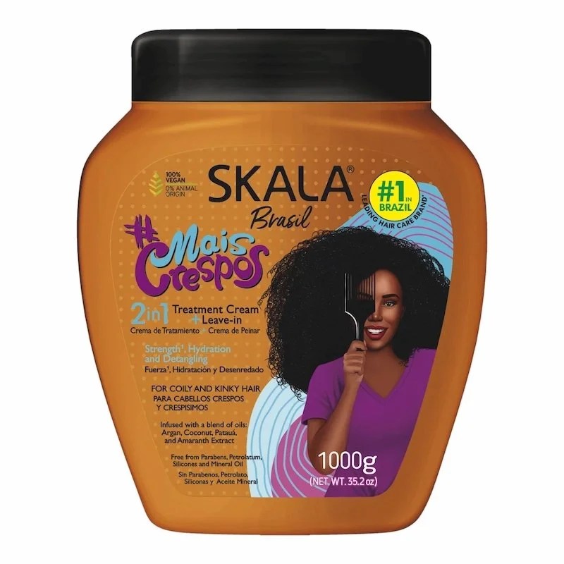 SKALA Creme Capillaire Mais Crespos 1kg – Nutrition et Définition pour Boucles