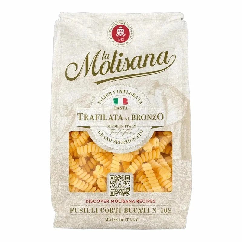 La Molisana Pasta Fusilli Corti Bucati N°108 – 500 g