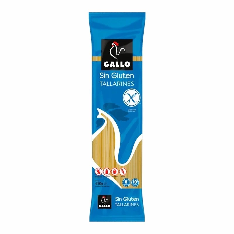 Tallarines Spaghetti Sans Gluten – Gallo – 450g | Pates Italiennes Saines et Delicieuses