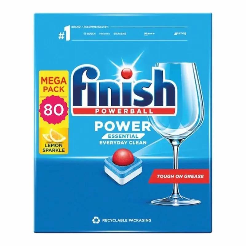 Finish Tablets All In 1 Powerball – 80 pieces – Citron | Nettoyage Complet et Brillance My Store