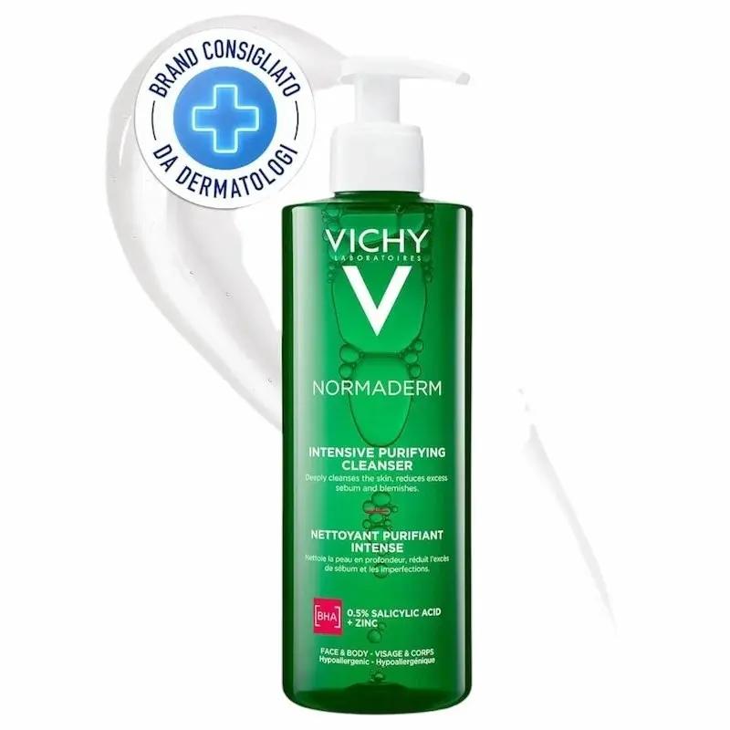 Vichy Normaderm Phytosolution Gel Purifiant Intense – 400 ml | Nettoyant visage peau grasse et à imperfections My Store