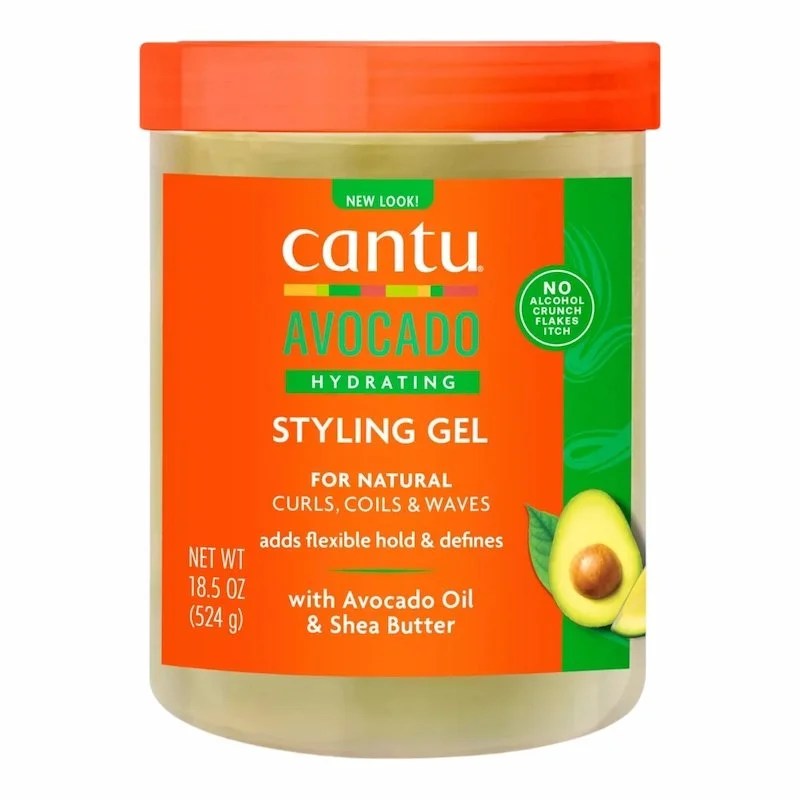 Cantu Avocado Paraben Free Hydrating Styling Gel 524g