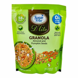 Sugar Free DLite Granola Amande et Graines de Citrouille 450 g My Store