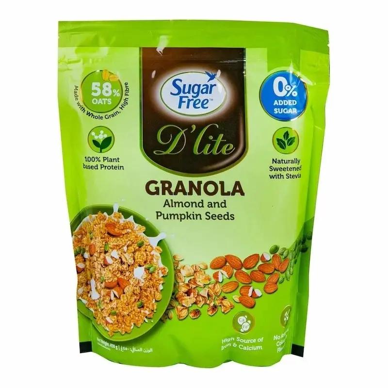 Sugar Free DLite Granola Amande et Graines de Citrouille 450 g My Store