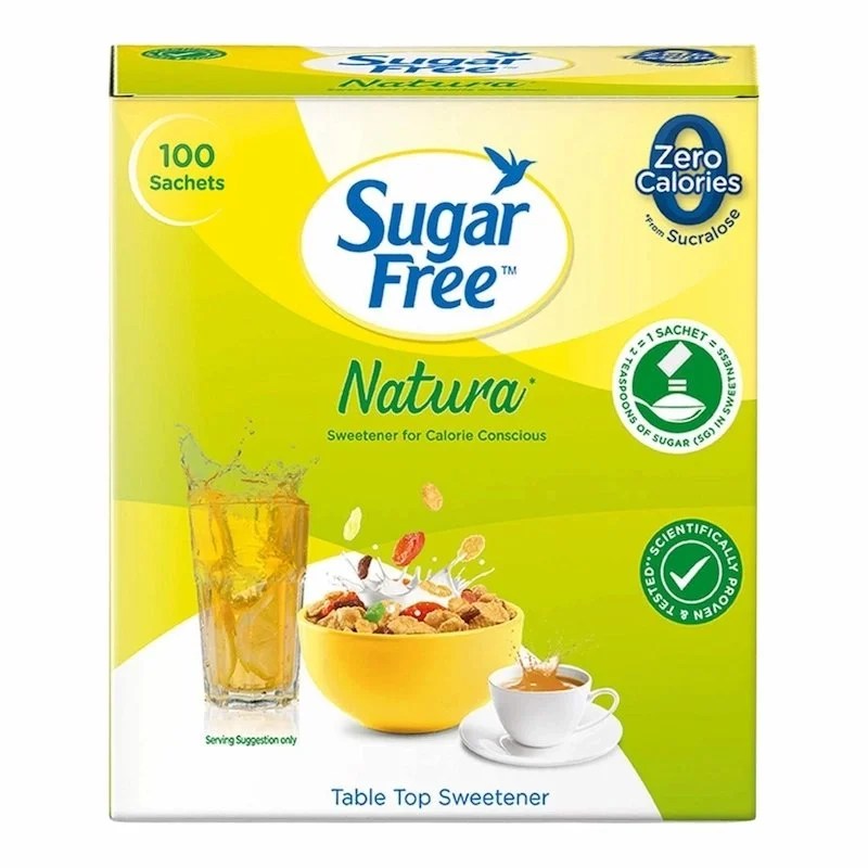 Sugar Free Natura – Substitut de Sucre Zero Calorie 50 pcs