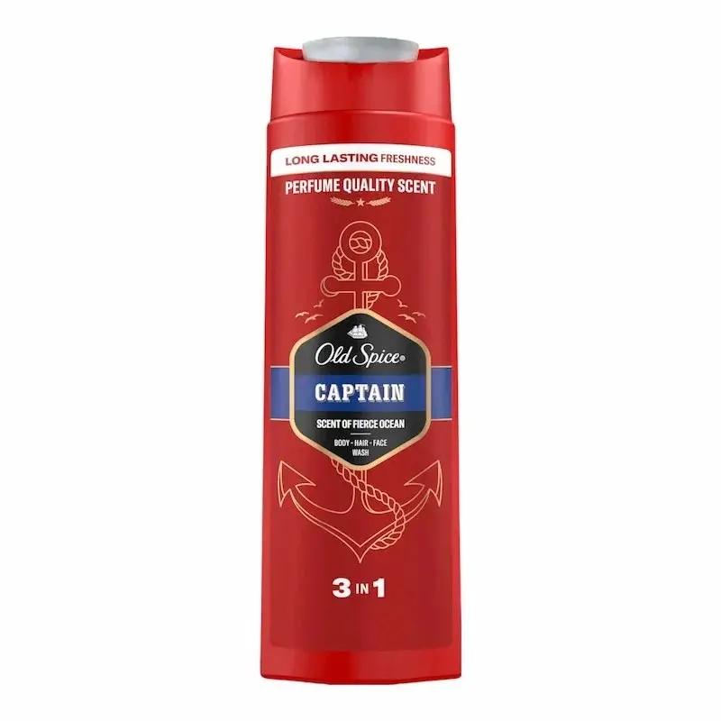 Old Spice Captain 3-en-1 – Gel Douche Corps, Cheveux et Visage 200ml My Store