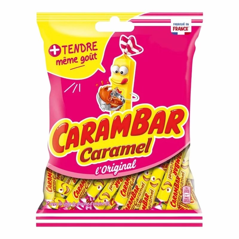 Carambar Caramel Original 130g – Bonbons au Caramel Tendre et Gourmand