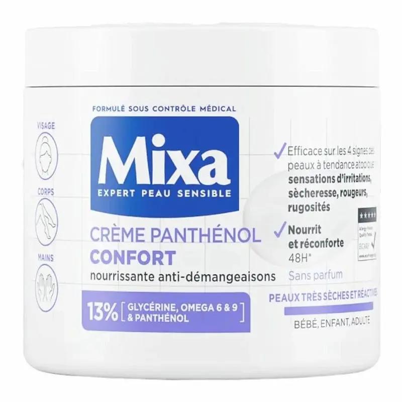Mixa Creme Panthenol Confort – Visage Corps et Mains 400 ml My Store