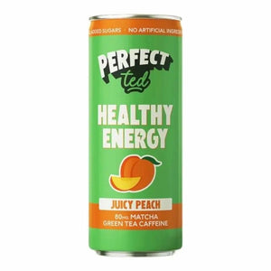 Boisson Energisante Naturelle au Matcha et Peche – Perfect Ted 250ml My Store