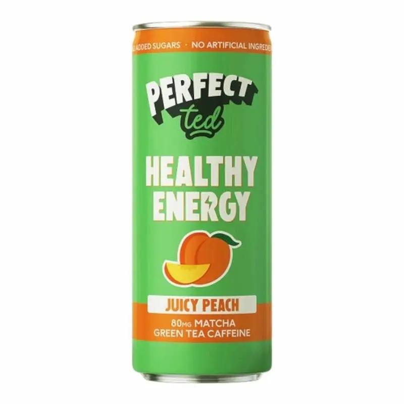 Boisson Energisante Naturelle au Matcha et Peche – Perfect Ted 250ml My Store