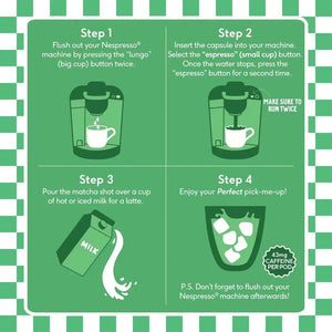 PERFECT TED Capsules Matcha Ceremonial Grade – Boite de 10 My Store