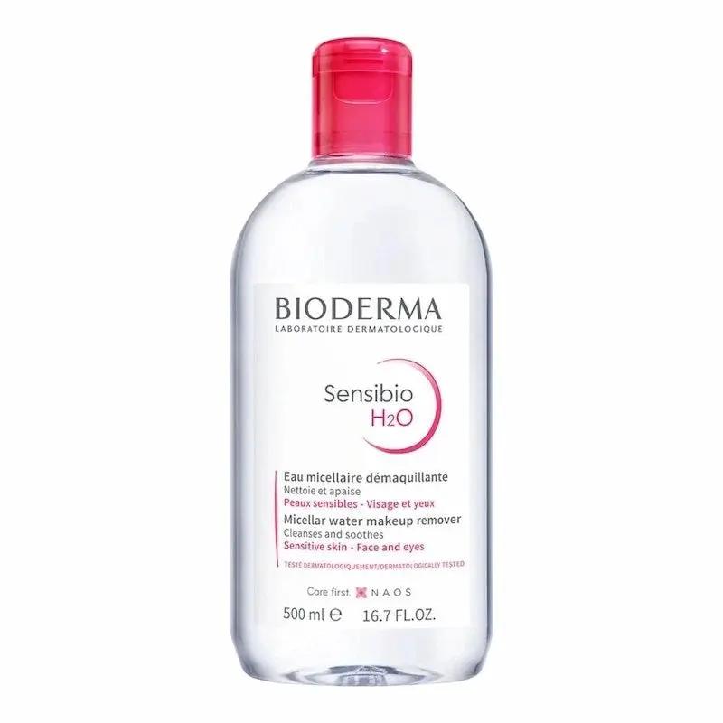 Bioderma Sensibio H2O Eau Micellaire Demaquillante 500ml | Nettoyant Doux et Apaisant pour Peaux Sensibles My Store