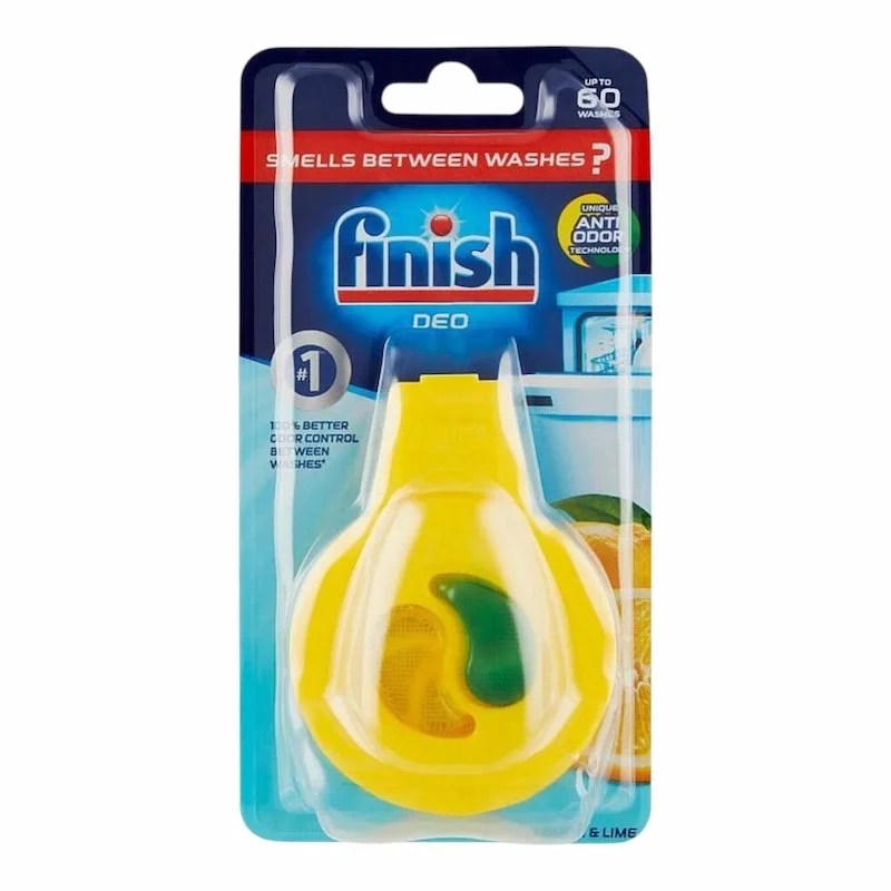 Finish Desodorisant Lave Vaisselle Parfum Citron – Neutraliseur d’odeurs longue durée