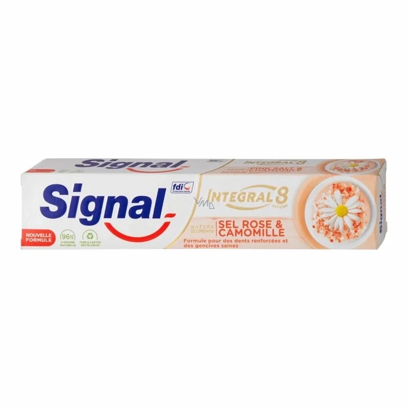 Signal Nature Elements Integral 8 Camomille & Sel de l Himalaya – Dentifrice 75 ml
