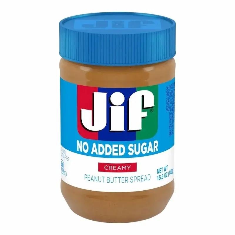 Jif Beurre de Cacahuetes Cremeux Sans Sucre Ajouté 440g – Plaisir Naturel et Énergie Santé My Store