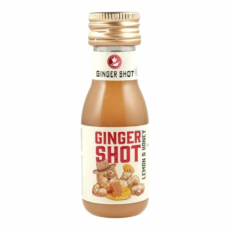 Shot de Gingembre Citron et Miel 30ml – Énergie Naturelle, Immunité et Vitalité au Quotidien