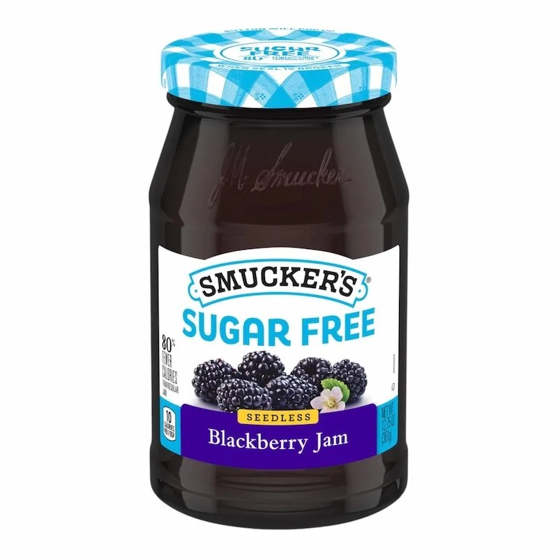 Smuckers Confiture de Mures Sans Sucre et Sans Graines 360g – Douceur Naturelle et Saveur Authentique