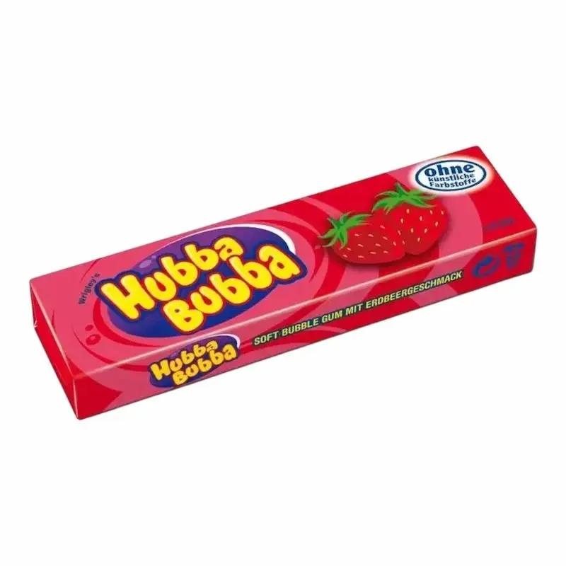 Wrigleys Hubba Bubba Chewing Gum Saveur Fraise – 35 g My Store