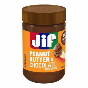 Jif Peanut Butter And Chocolate Flavored Spread 440g – Pâte à Tartiner Arachide & Chocolat My Store