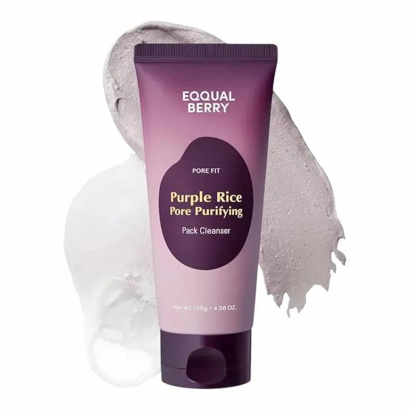 Eqqualberry Purple Rice Pore Purifying Pack Cleanser 130g My Store