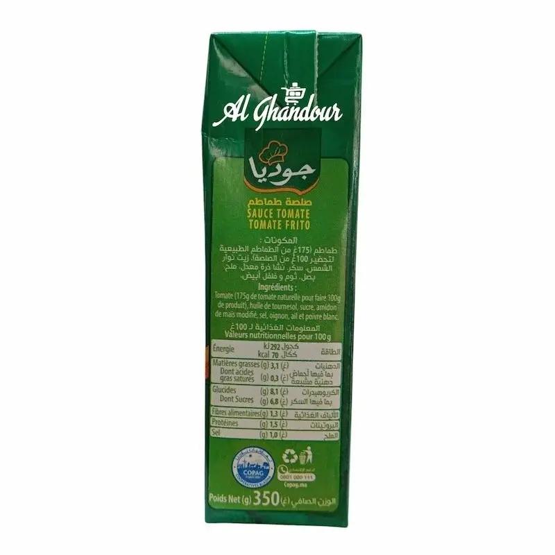 Joudia Sauce Tomate 350g – Sauce Naturelle et Sans Gluten My Store