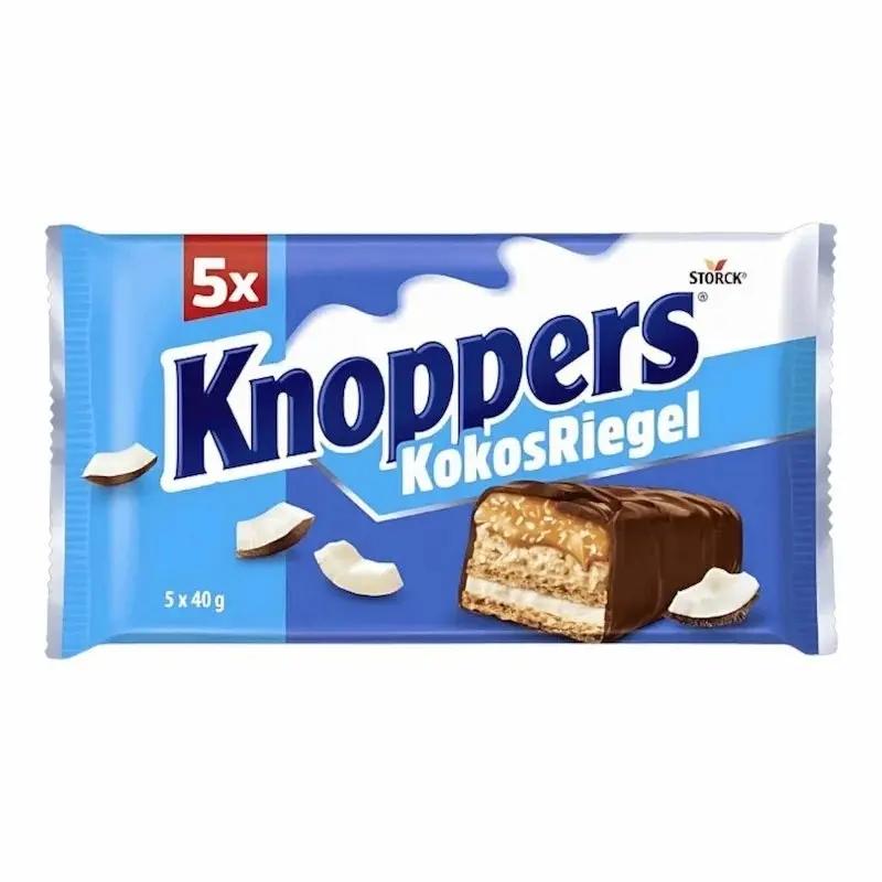 Knoppers Barres a la Noix de Coco – 5 Barres 200 g My Store