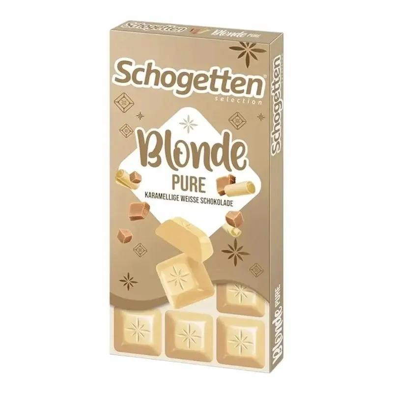 Schogetten Blonde Pure – 100 g Delice onctueux au chocolat blanc fondant My Store