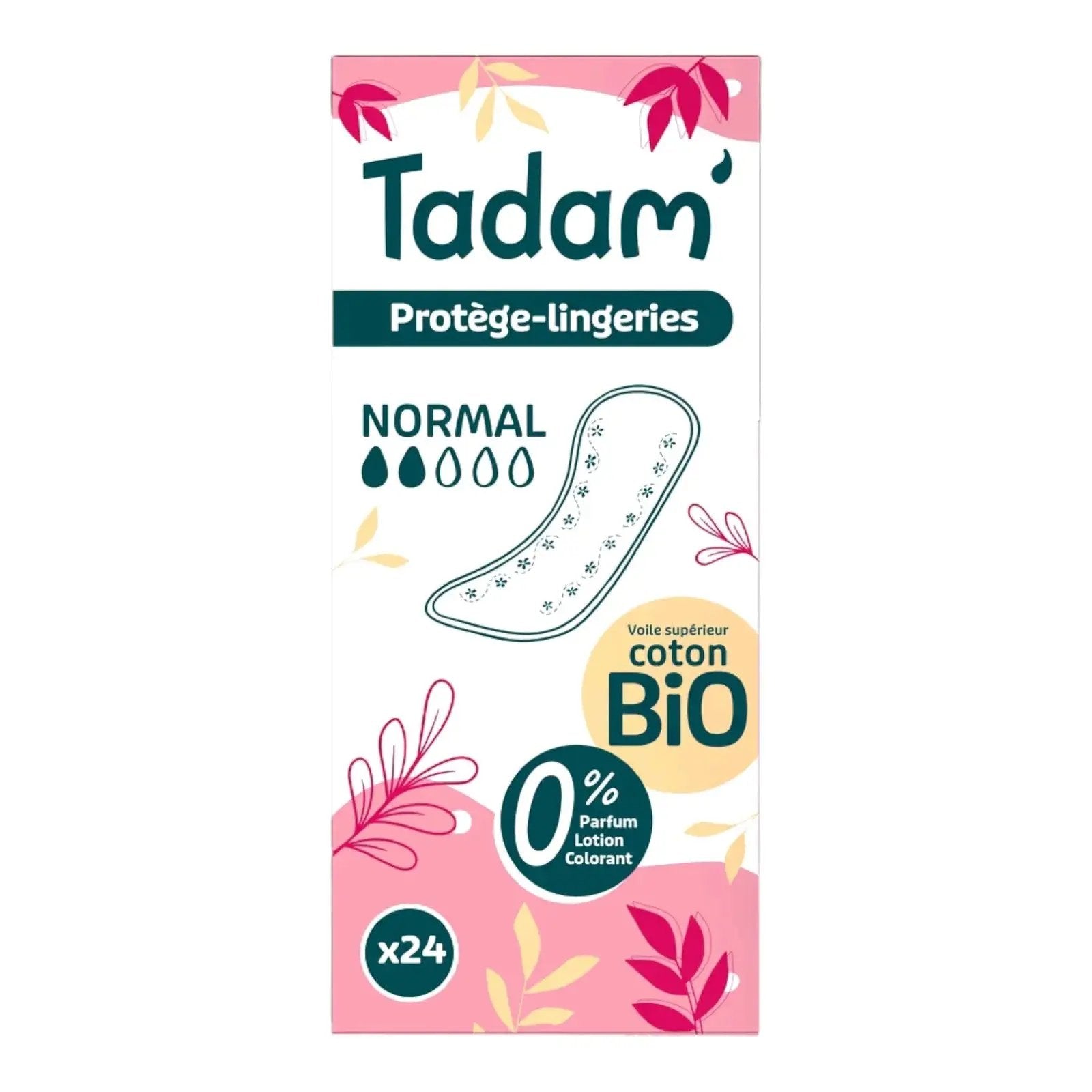 Tadam’ Protege Lingerie Dermo Sensitif Normal x24 | Confort hygiene et protection quotidienne My Store