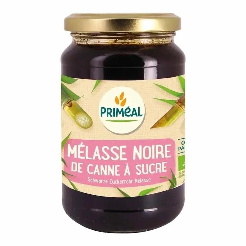 Primeal Melasse Noire de Canne à Sucre – 450 g | Sucre naturel riche en mineraux et goût intense My Store