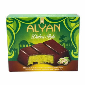 Alyan Dubai Style Chocolat aux Pistaches – 100 g My Store