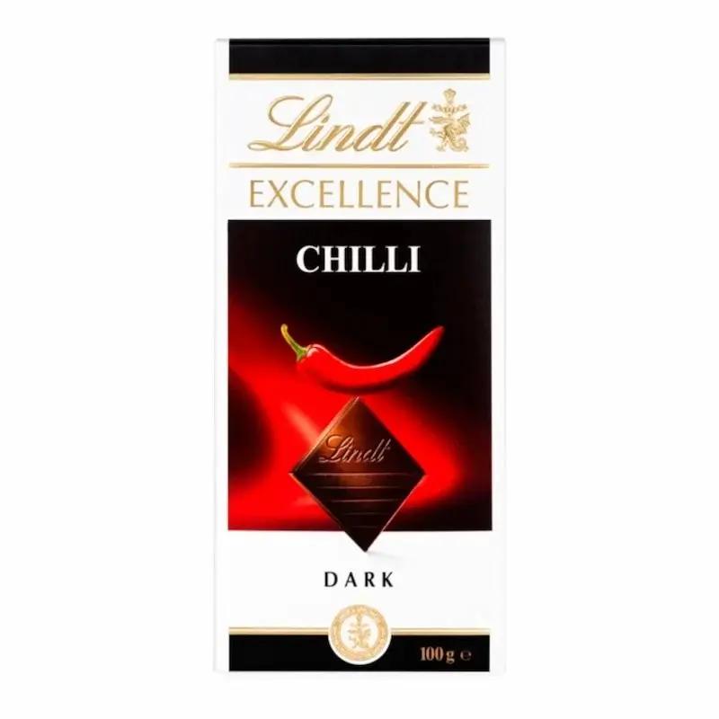 Lindt Excellence Chocolat Noir Piment 100g – Intensité et Chaleur Épicée My Store