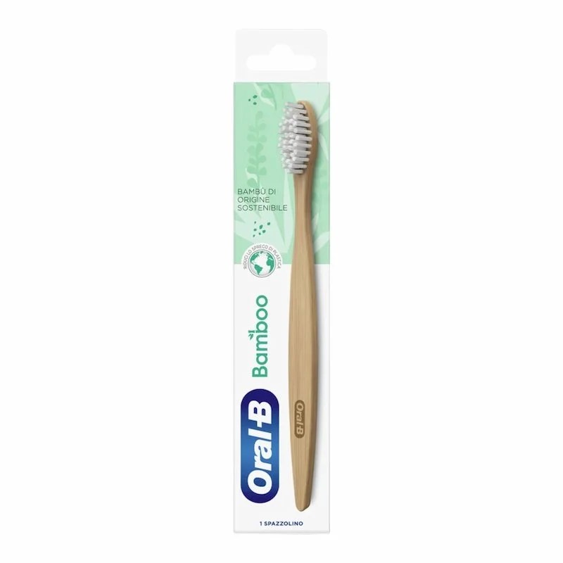 Oral B Brosse a Dents en Bambou – Nettoyage Naturel et Ecologique
