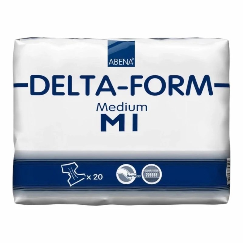 ABENA Delta Form Medium M1 – 20 Pièces | Protection Urinaire Confort & Discrétion