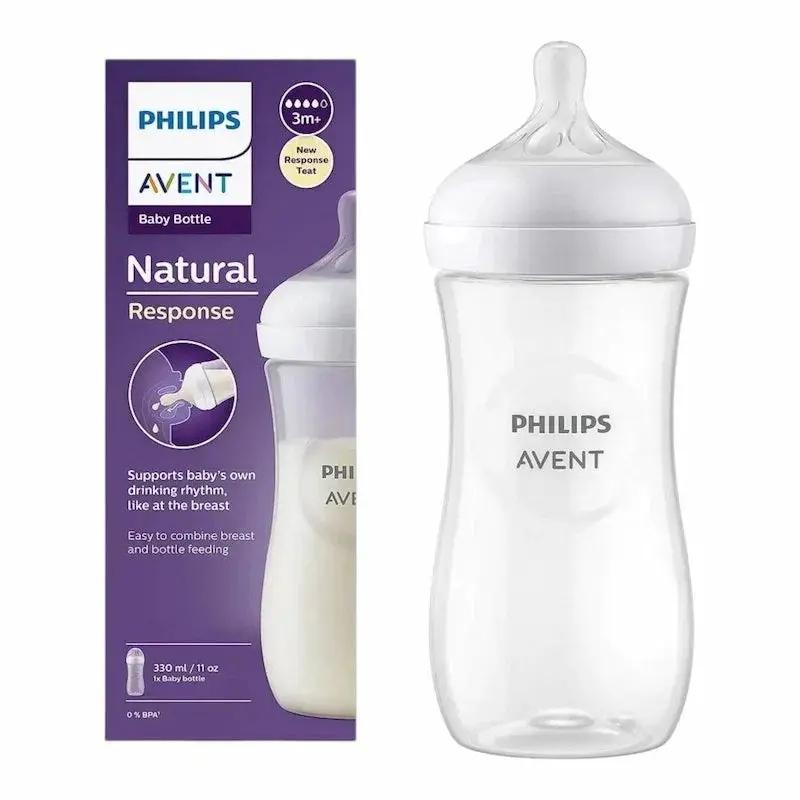 AVENT Biberon Natural 3.0 Tétine 3M+ – 330 ml | Anti-Colique & Alimentation Naturelle My Store