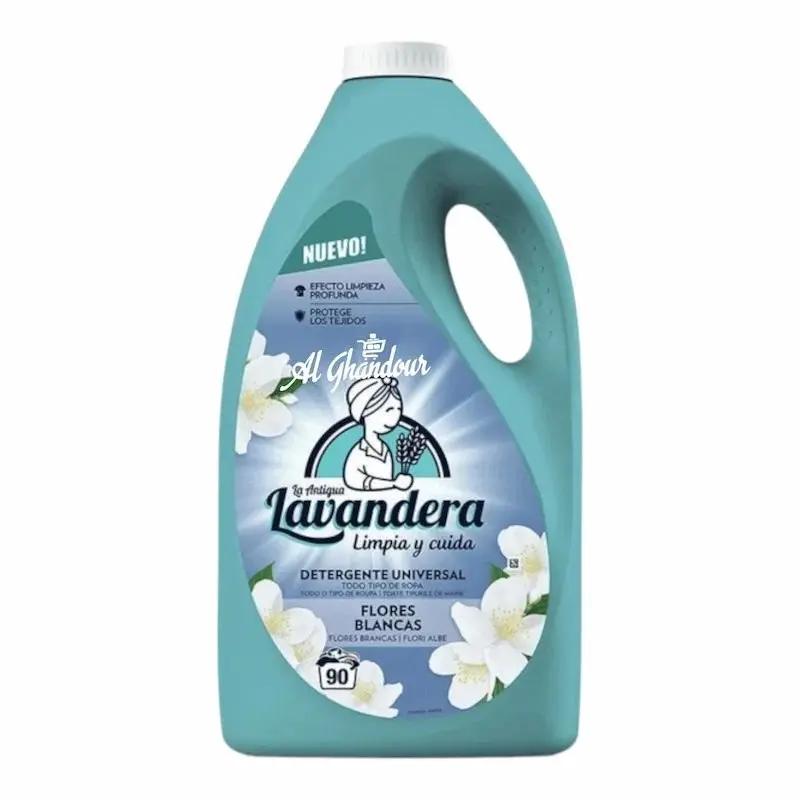 LAVANDERA Detergent Liquide Fleurs Blanches – 4,5L (90 Lavages) My Store