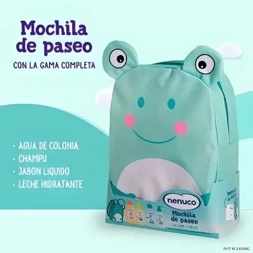 Coffret Bain Bebe Nenuco Mochila Ranita Lote Frog – Set de 4 Pièces My Store