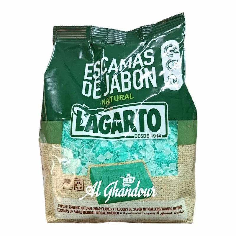 Flocons de Savon Vert Lagarto – 400g