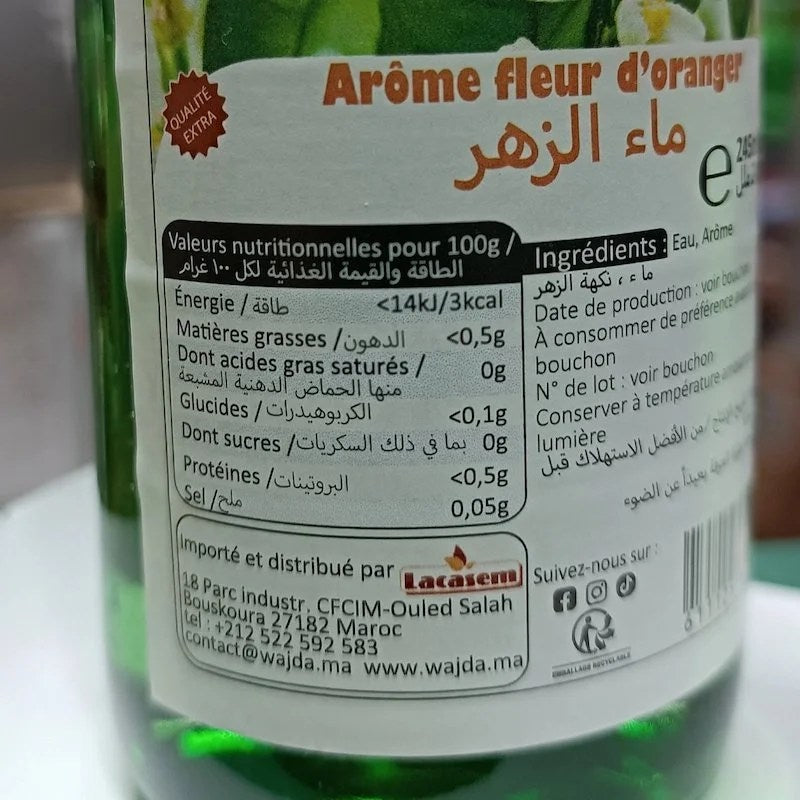 Wajda Eau de Fleur dOranger – 245 ml