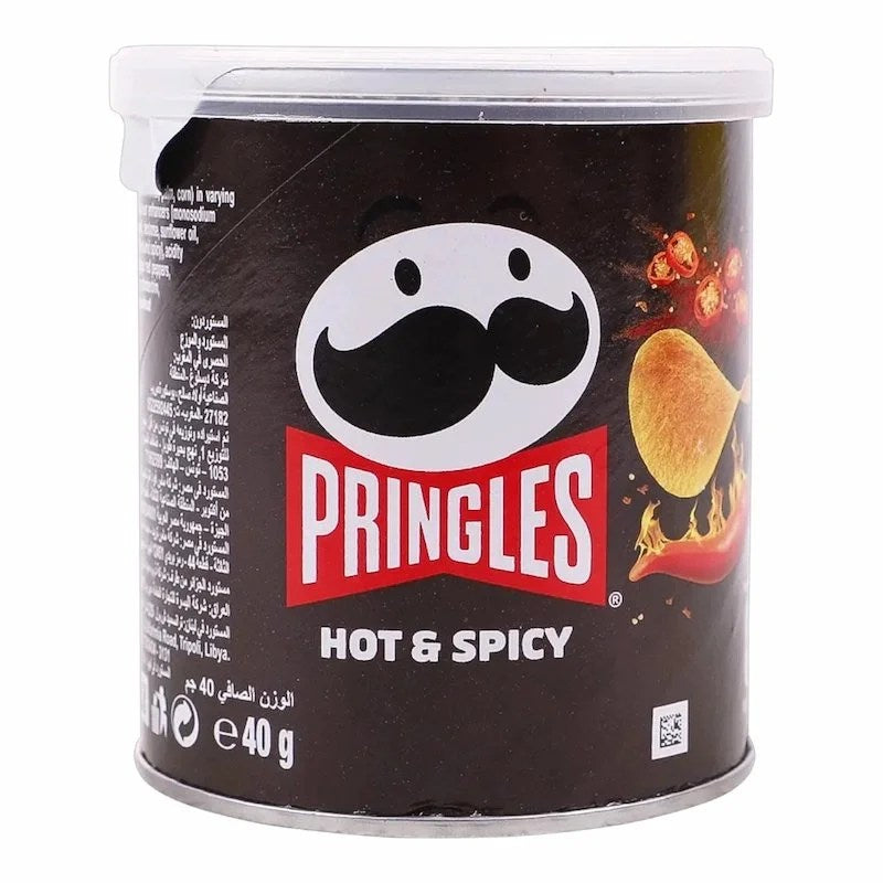 Pringles Hot & Spicy 40 g – Chips Croustillantes et Épicées