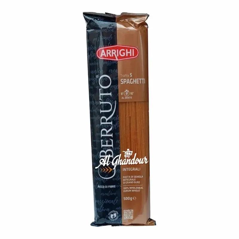 Spaghetti n°5 Integrale 500g – ARRIGHI | Pâtes Completes Italiennes Riches en Fibres My Store